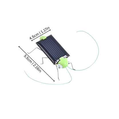 Kids' Solar Powered Hopping Grasshopper Toy 3-Pack