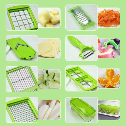 KitchenMaster 12 in 1 Vegetable Chopper and Slicer