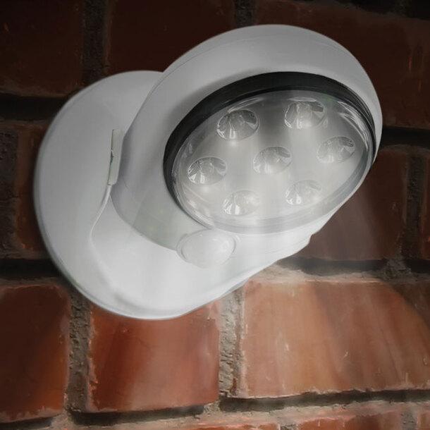 LED Sensor Lamp with Motion Detection and 360° Adjustment