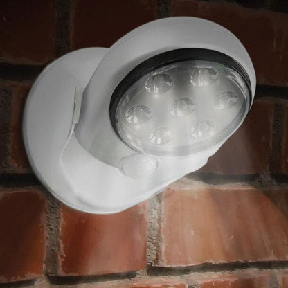 LED Sensor Lamp with Motion Detection and 360° Adjustment