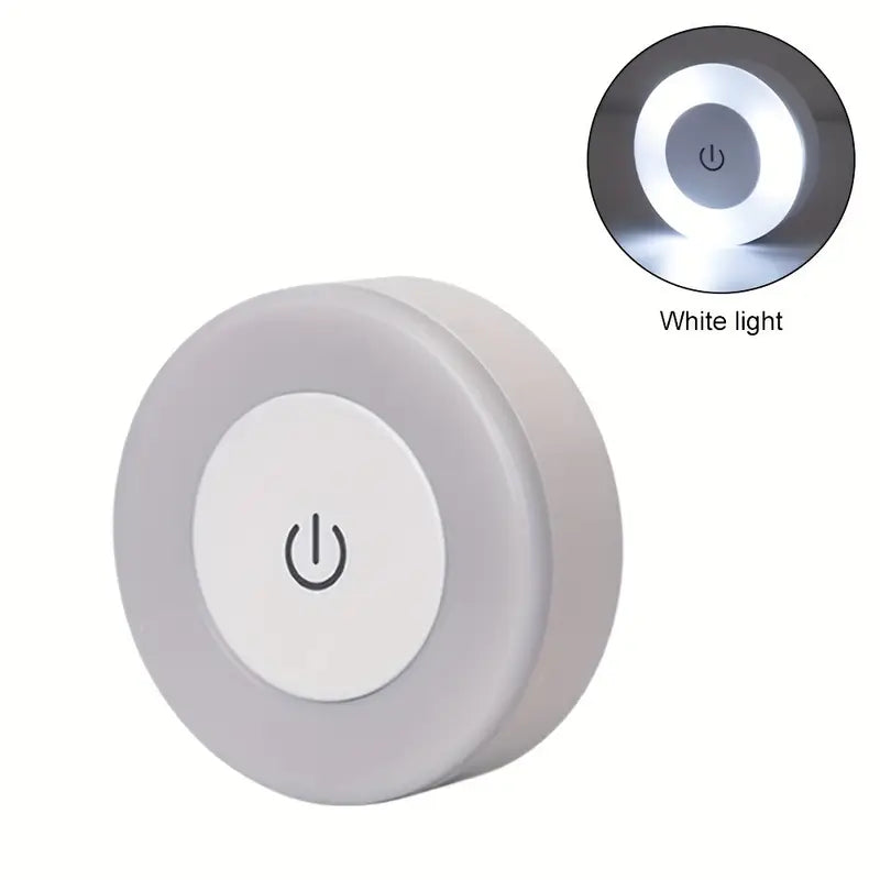 LED Touch Night Lamp Dimmable Ambient Light with Warm and White Modes