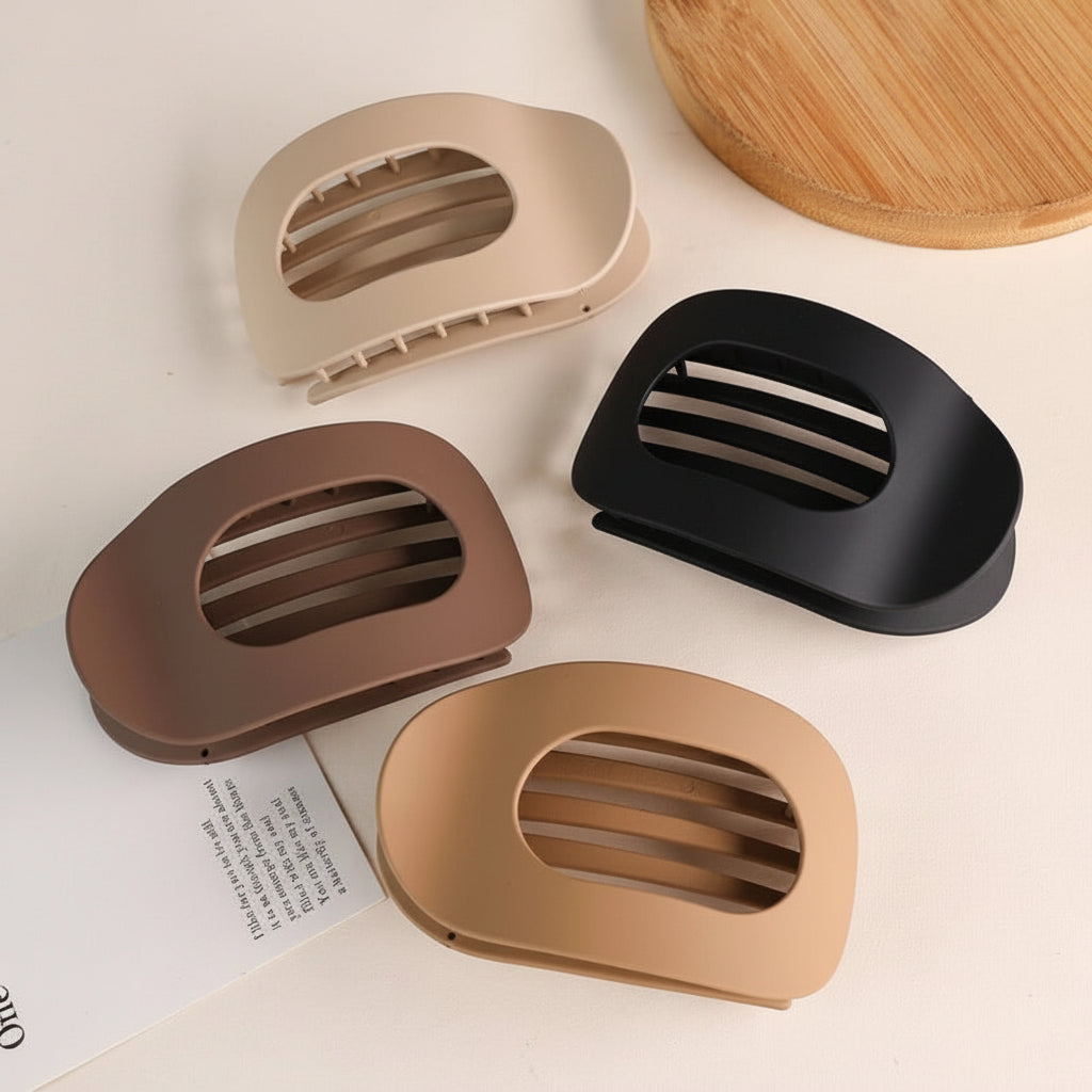 Grande pince à cheveux à griffes pour cheveux épais, maintien ferme, accessoire de coiffure en plastique