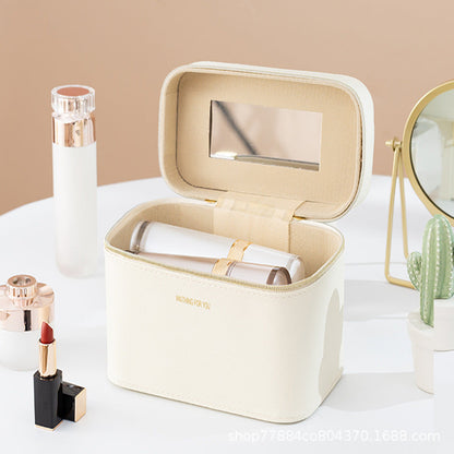 Large Makeup and Skincare Travel Bag with Organized Compartments