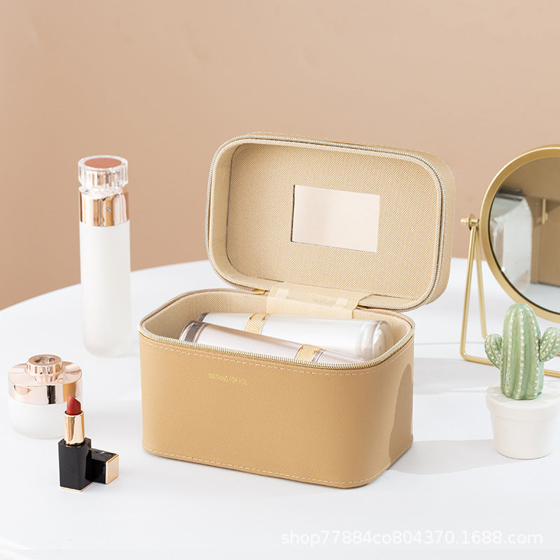 Large Makeup and Skincare Travel Bag with Organized Compartments
