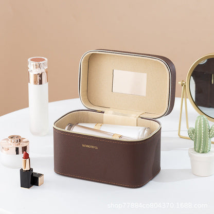 Large Makeup and Skincare Travel Bag with Organized Compartments