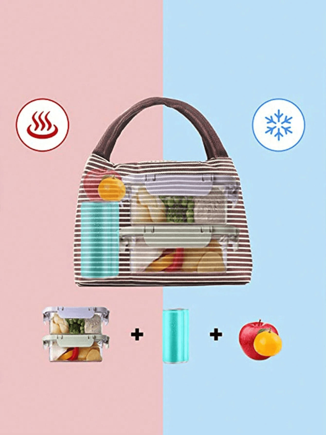 Leak Proof 1200ml Adult Bento Lunch Box with Cutlery and 3 Compartments