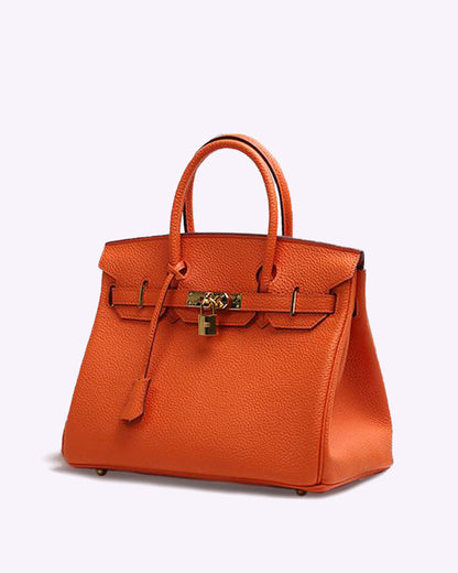 Leather Handbag for Women with Adjustable Strap and Spacious Design
