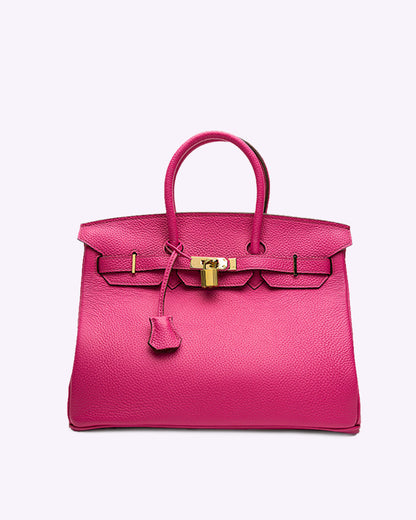 Leather Handbag for Women with Adjustable Strap and Spacious Design