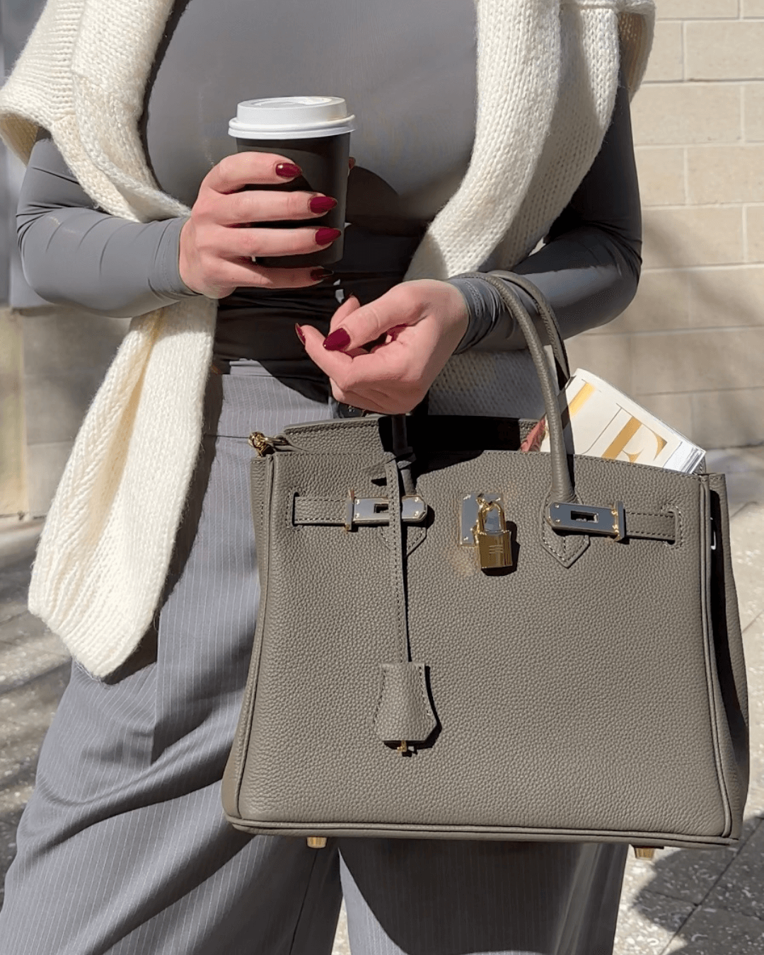 Leather Handbag for Women with Adjustable Strap and Spacious Design