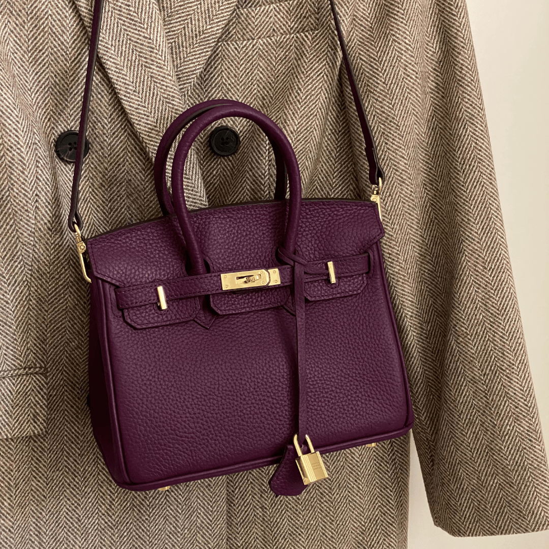 Leather Handbag for Women with Adjustable Strap and Spacious Design