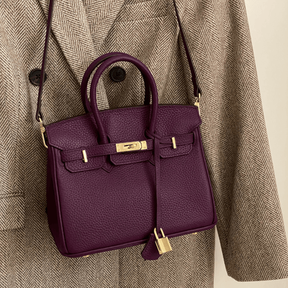 Leather Handbag for Women with Adjustable Strap and Spacious Design