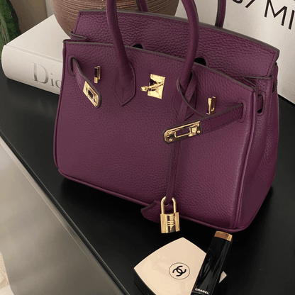 Leather Handbag for Women with Adjustable Strap and Spacious Design