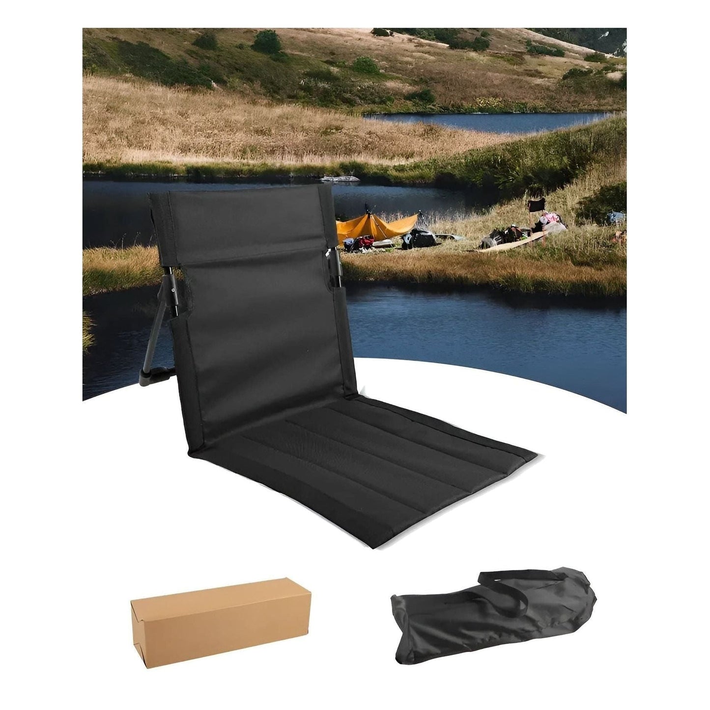 LeisureFold Portable Folding Camping Chair Lightweight