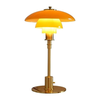 Lena Nordic LED Table Lamp Scandinavian Glass Accent Light