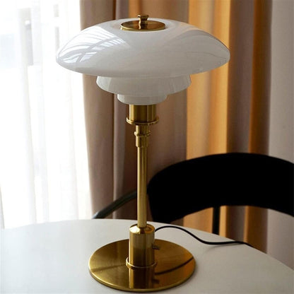 Lena Nordic LED Table Lamp Scandinavian Glass Accent Light