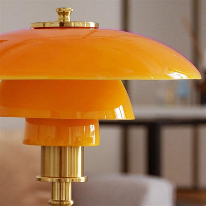 Lena Nordic LED Table Lamp Scandinavian Glass Accent Light