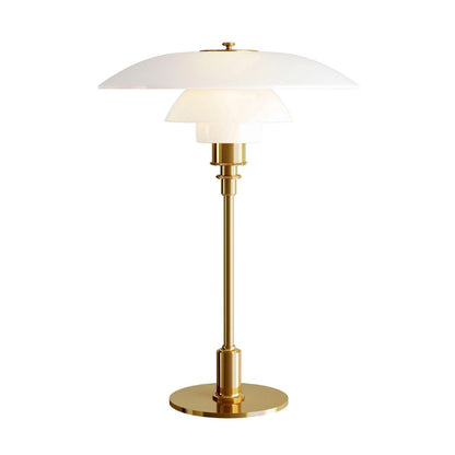 Lena Nordic LED Table Lamp Scandinavian Glass Accent Light