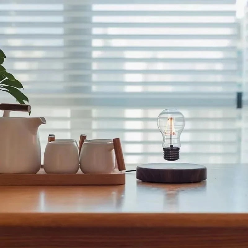 Levion Levitating Tesla Lamp Floating Magnetic LED Ambient Table Light