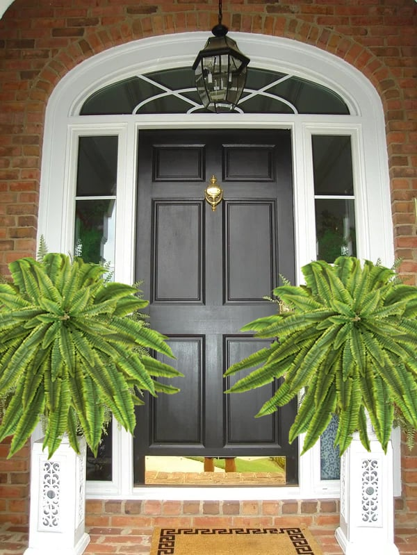 Lifelike Artificial Boston Fern for Outdoor and Indoor Decor