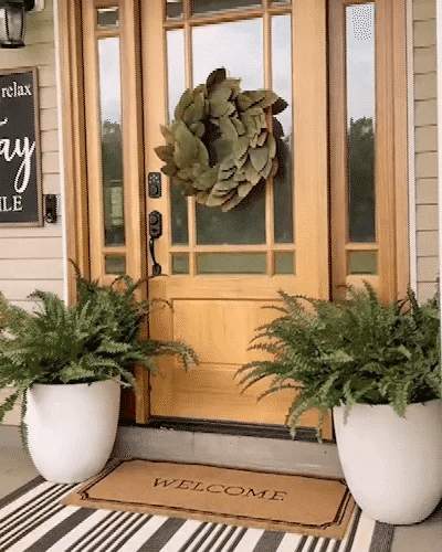 Lifelike Artificial Boston Fern for Outdoor and Indoor Decor