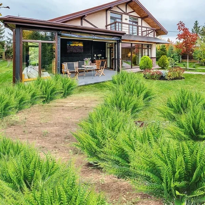 Lifelike Artificial Boston Fern for Outdoor and Indoor Decor