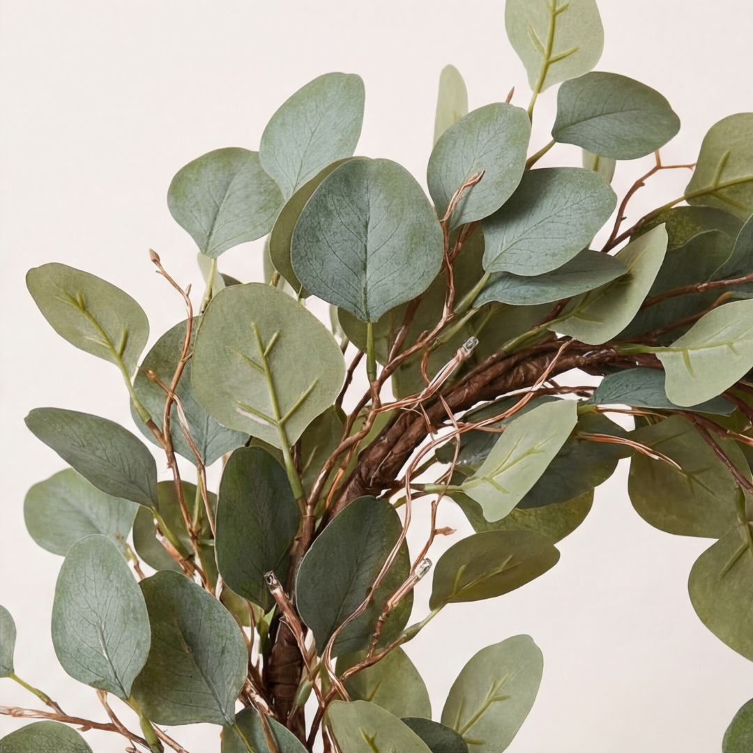 Lighted Olive Vine with 72 Warm White LEDs and Flexible Branches