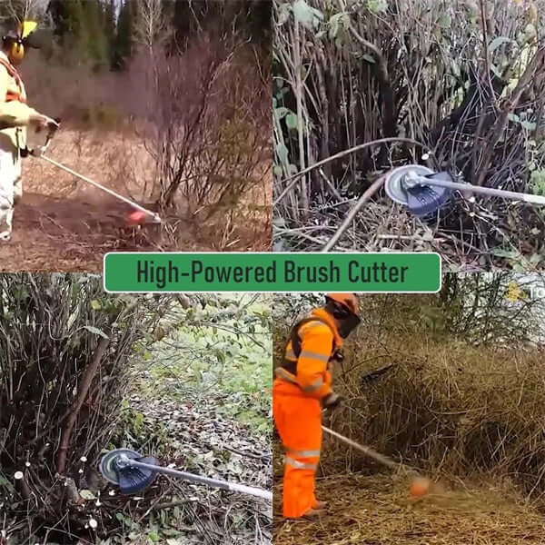 Lightweight Brushcutter for Dense Grass and Weed Cutting