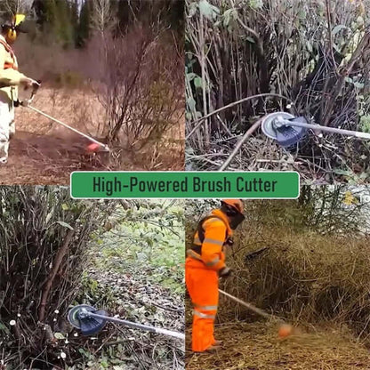 Lightweight Brushcutter for Dense Grass and Weed Cutting