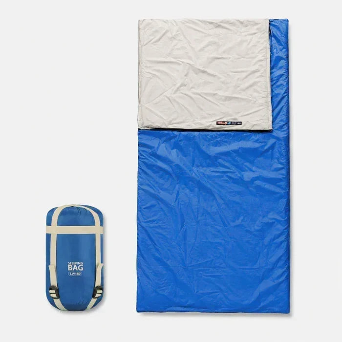 Lightweight Envelope Sleeping Bag for Three-Season Camping