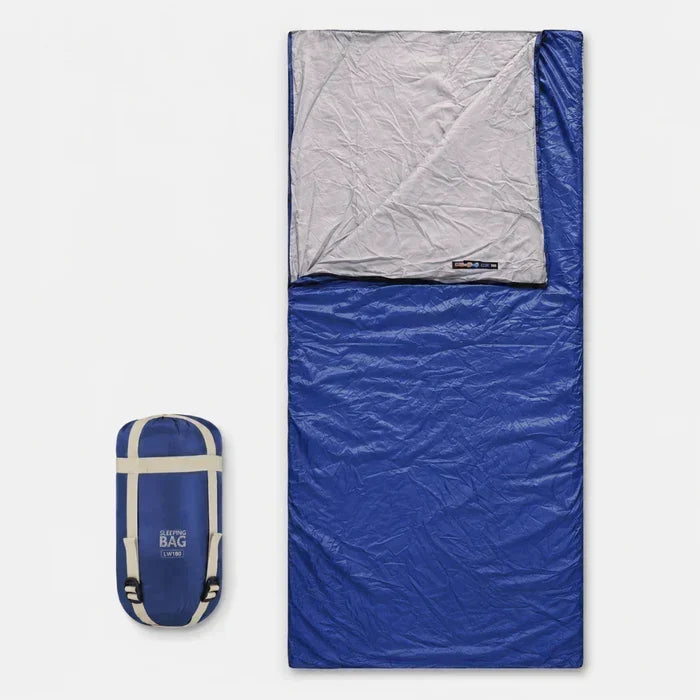Lightweight Envelope Sleeping Bag for Three-Season Camping