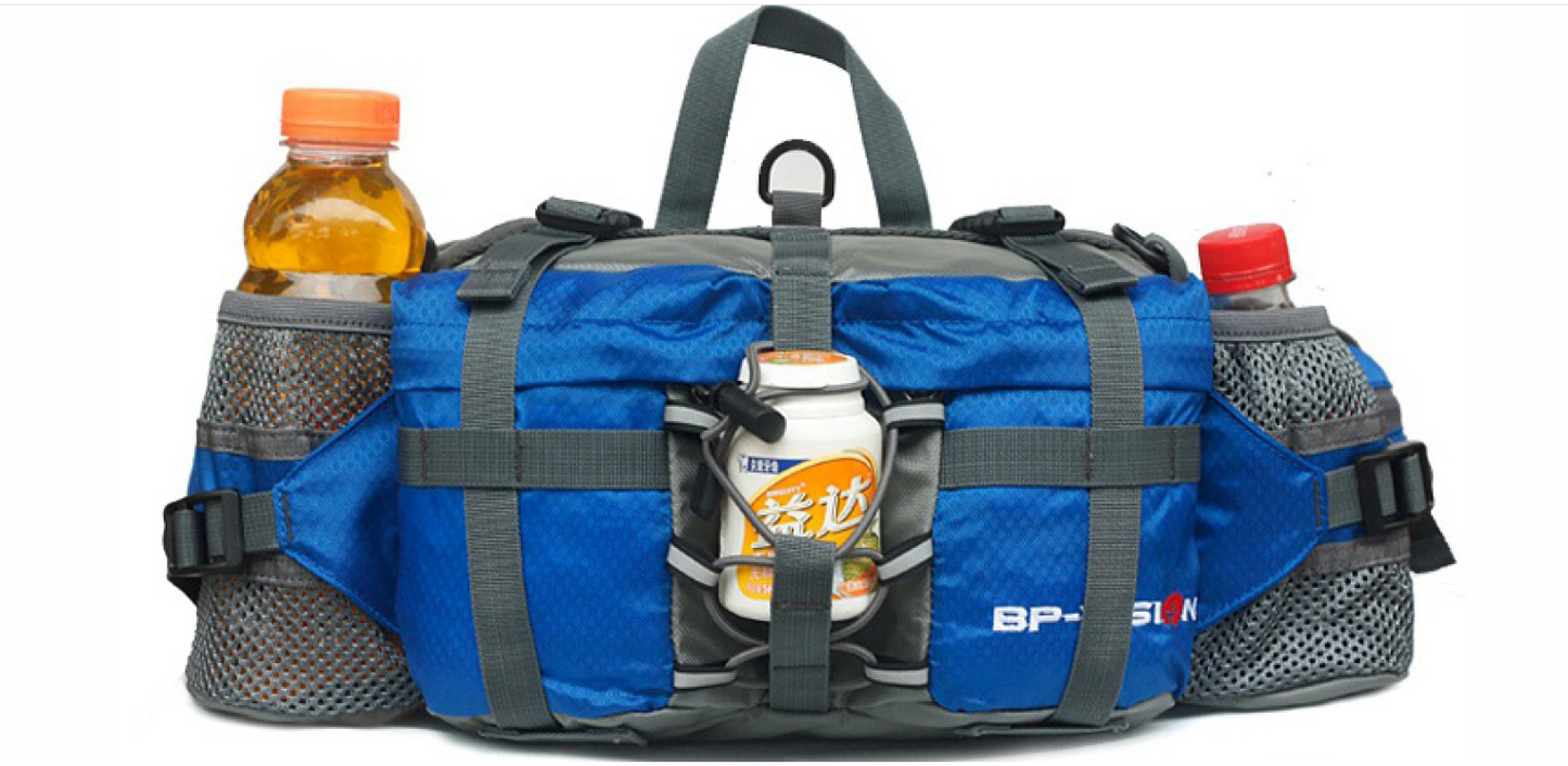 Lightweight Outdoor Waist Bag with Multi Pocket Storage