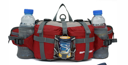 Lightweight Outdoor Waist Bag with Multi Pocket Storage