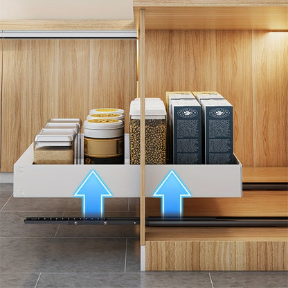 Lina Pull Out Kitchen Cabinet Organizer Sliding Storage Rack