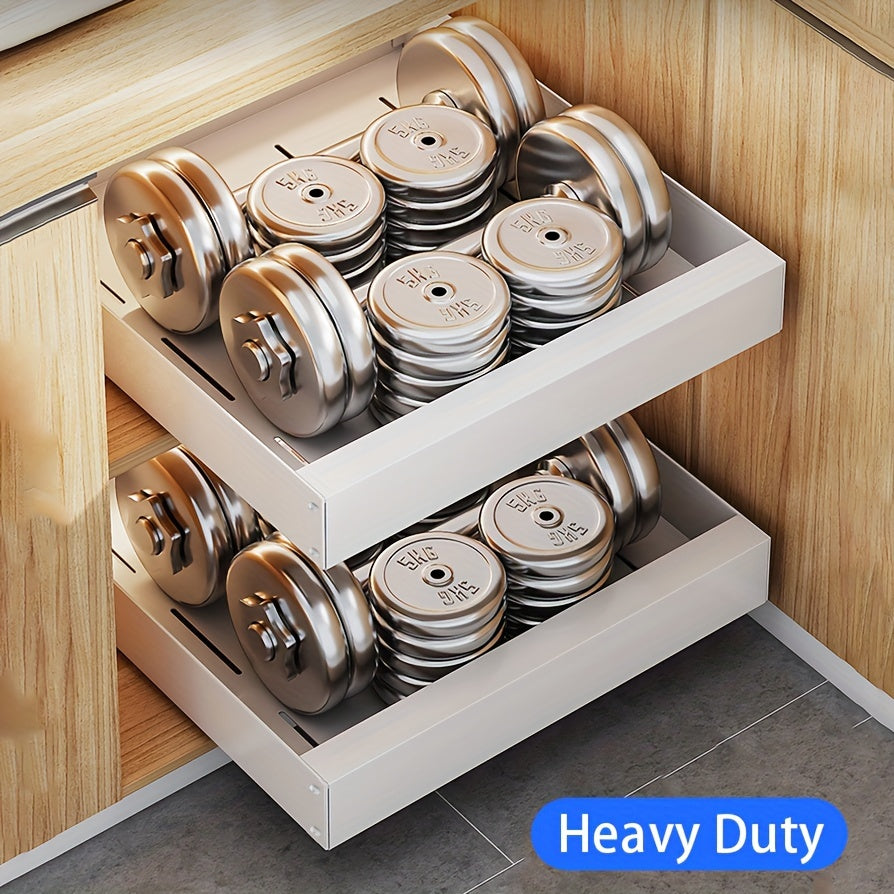 Lina Pull Out Kitchen Cabinet Organizer Sliding Storage Rack