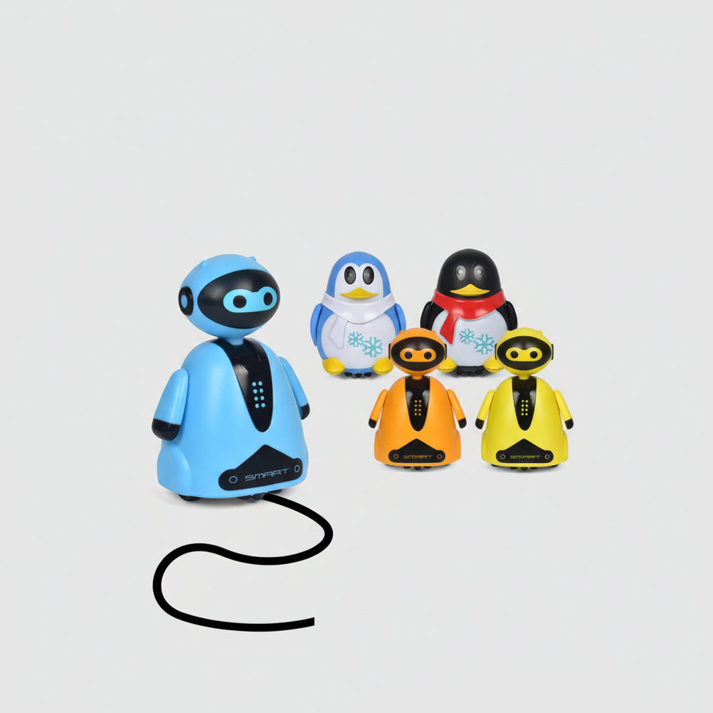 Robot de dibujo que sigue líneas, juguete de aprendizaje creativo para niños, juego sin pantallas