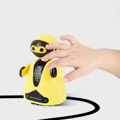 Robot de dibujo que sigue líneas, juguete de aprendizaje creativo para niños, juego sin pantallas
