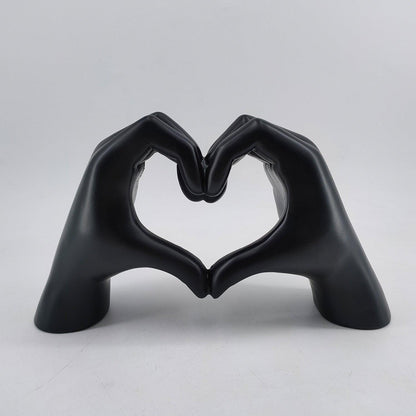 LoveSculpt Handcrafted Wooden Heart Decoration Natural Home Decor Accent