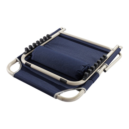 LumbarLux Adjustable Backrest with Head Cushion