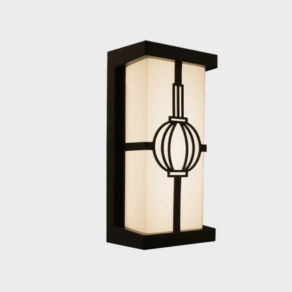 LumeRadar LED Outdoor Wall Light with Motion Sensor Waterproof Modern Exterior Light