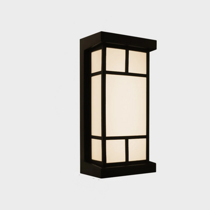 LumeRadar LED Outdoor Wall Light with Motion Sensor Waterproof Modern Exterior Light
