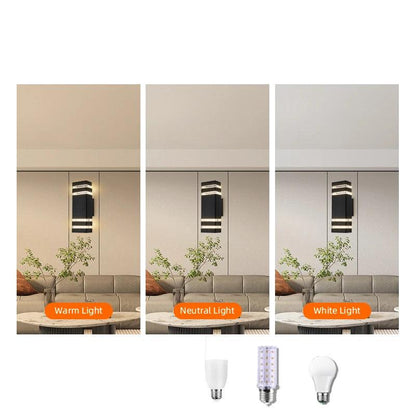 LumiBloc LED Outdoor Wall Light Up and Down Modern IP65 Fixture