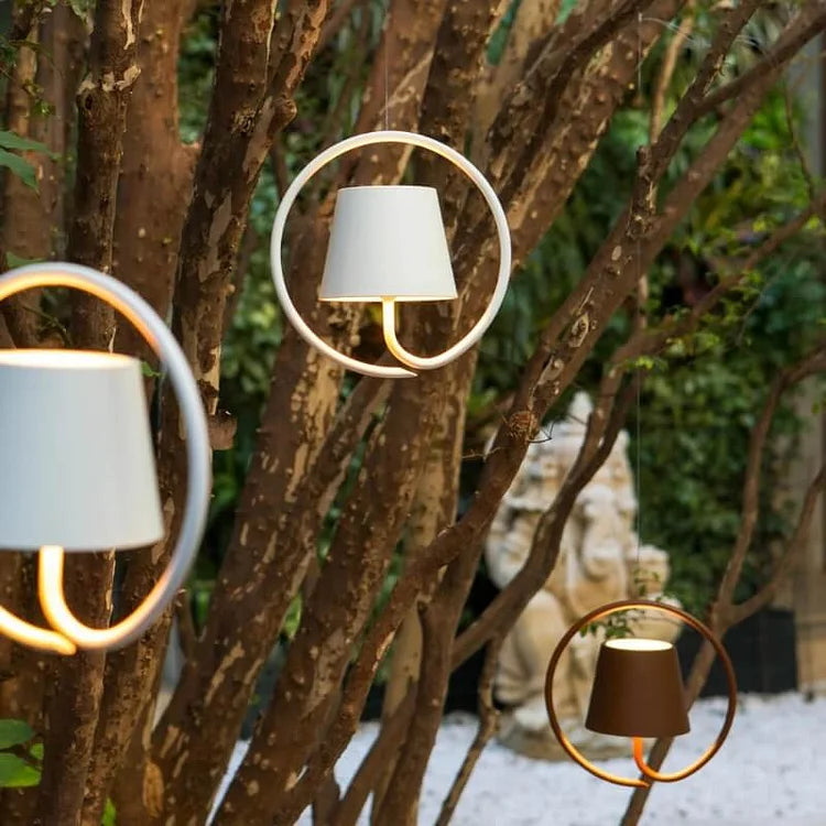 LumiCord Wireless LED Hanging Lamp Rechargeable Pendant Light