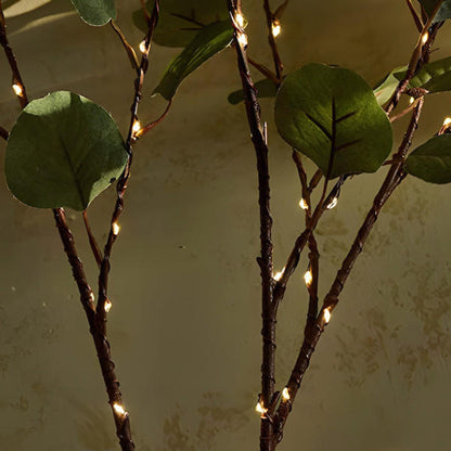 LumiVista Olive Branch LED String Light 70cm Warm White Decorative Light