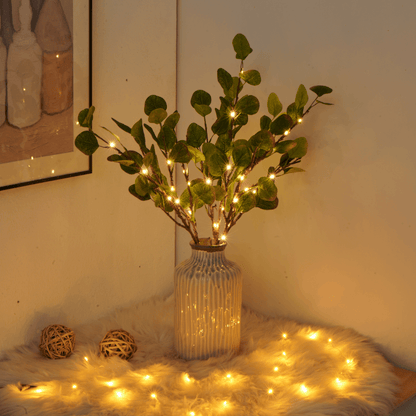 LumiVista Olive Branch LED String Light 70cm Warm White Decorative Light
