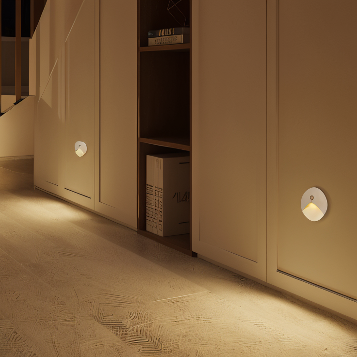 LuminiPath LED Wall Light Motion Sensor Waterproof Indoor Outdoor