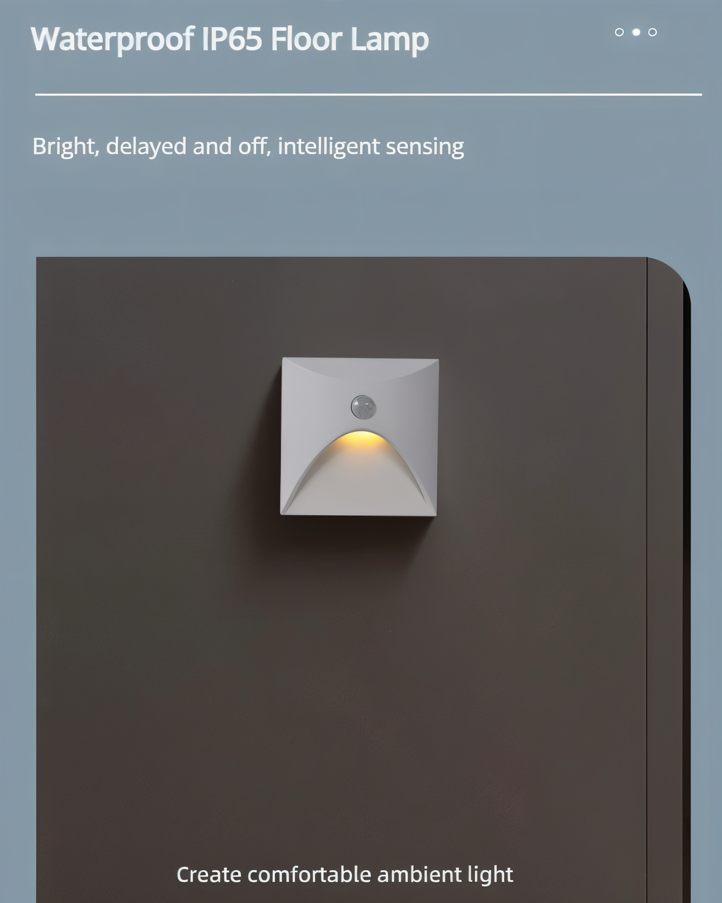 LuminiPath LED Wall Light Motion Sensor Waterproof Indoor Outdoor