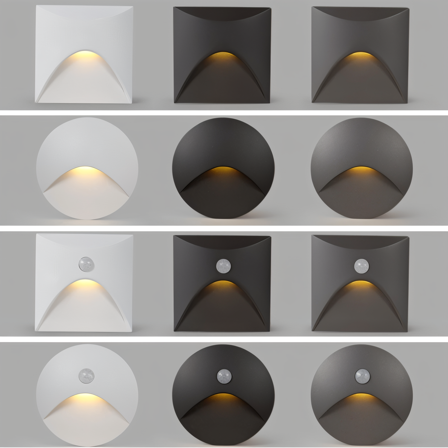 LuminiPath LED Wall Light Motion Sensor Waterproof Indoor Outdoor