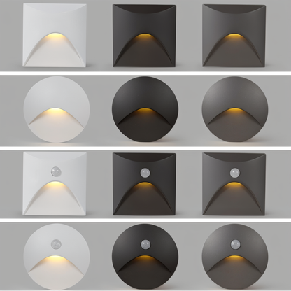 LuminiPath LED Wall Light Motion Sensor Waterproof Indoor Outdoor