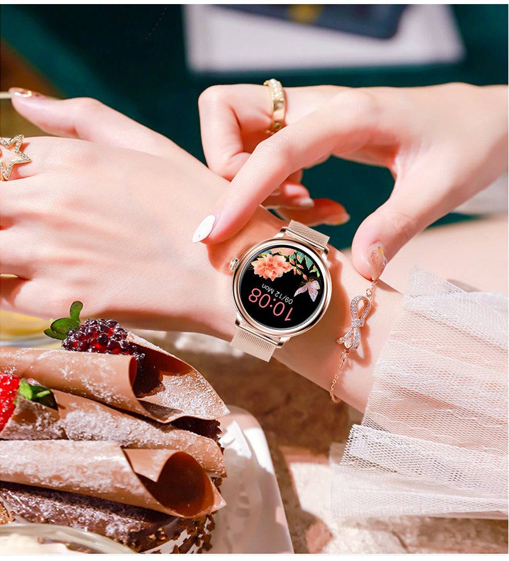 Luna Smartwatch for Women Stylish Fitness and Health Tracker