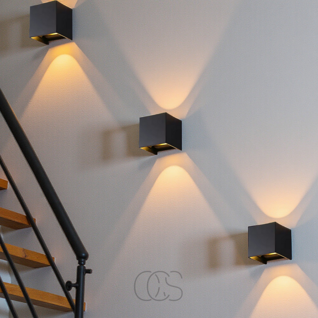 Luxe Motion Sensor Wall Light Warm LED 2700K